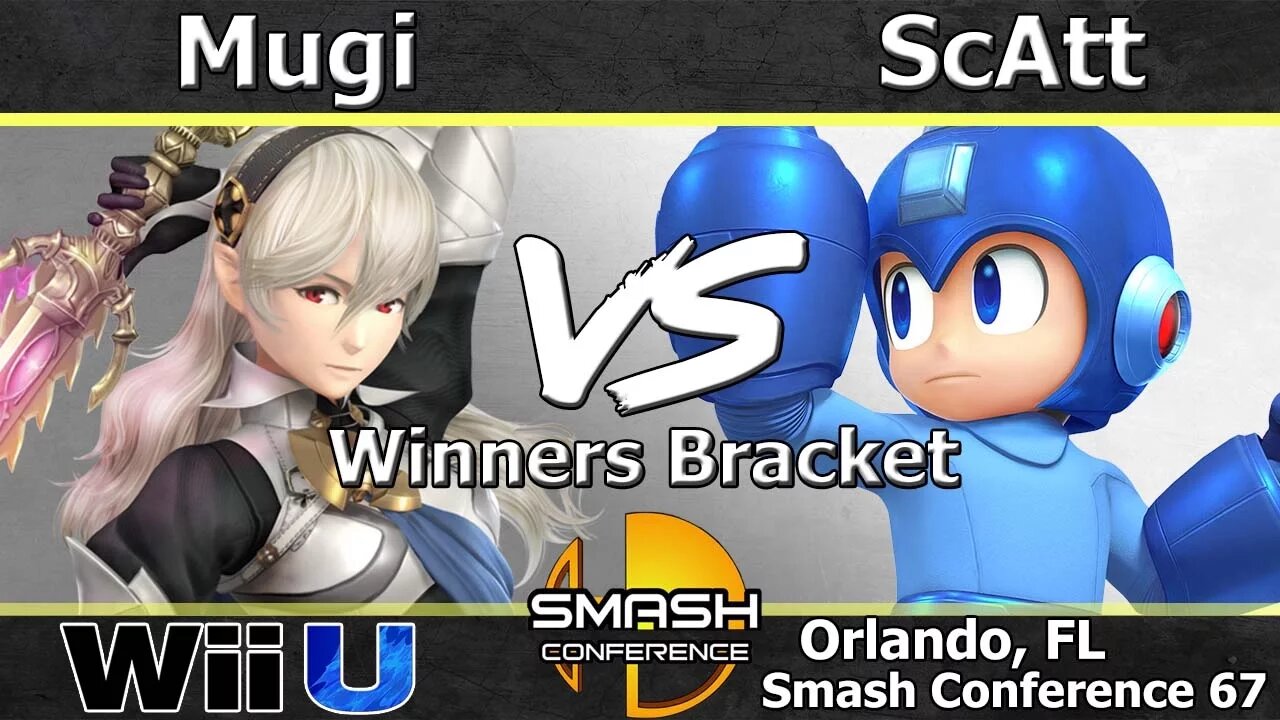 Mugi (Corrin) vs. MVG|ScAtt (Mega Man) - Wii U Winners Bracket - SC:67