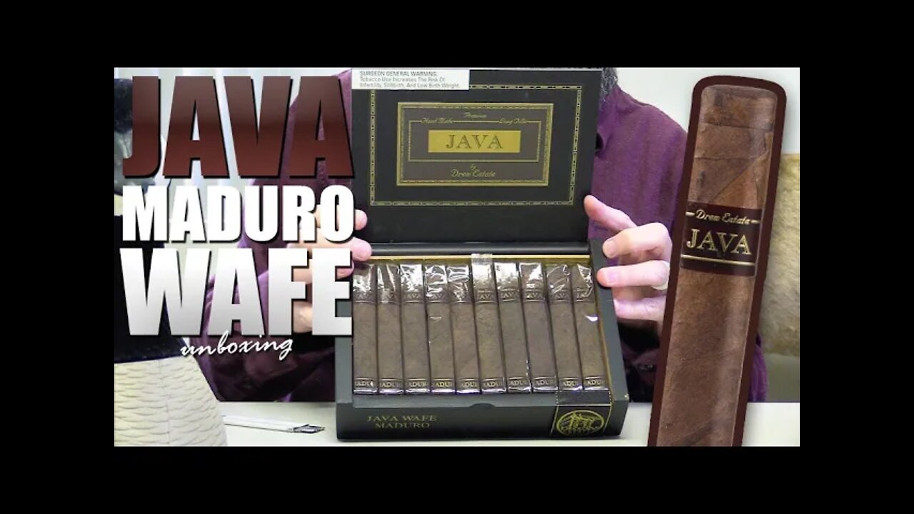 Java Maduro Wafe by Drew Estate | Unboxing