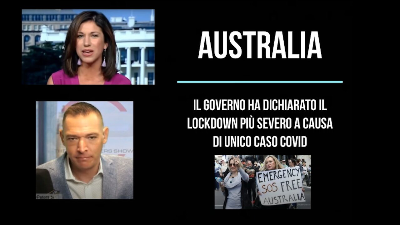 AUSTRALIA: Il governo ha dichiarato il lockdown più severo a causa di unico caso covid