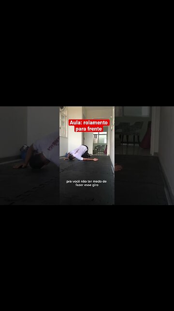 Rolamento para frente- aula #aracaju #defesapessoal #kravmaga #segurança #luta #esporte #mma #treino