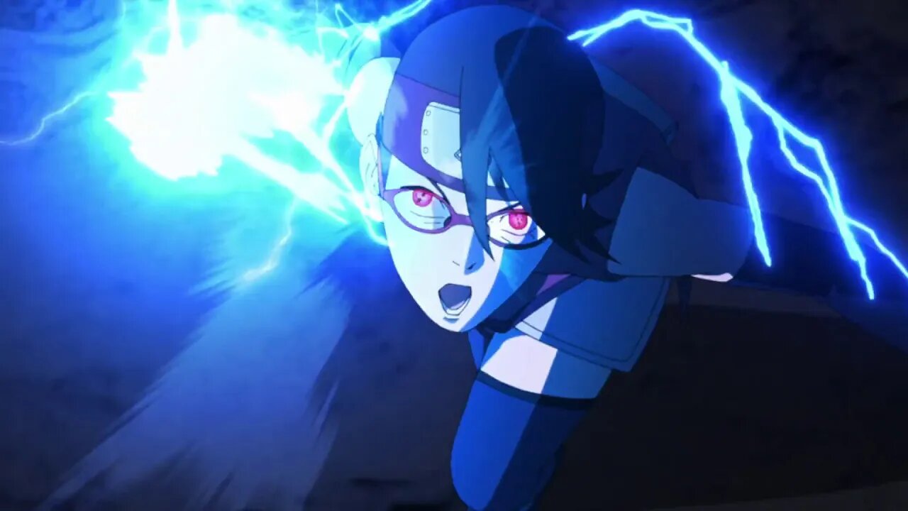 Sarada using Chidori Better than Sasuke!!!
