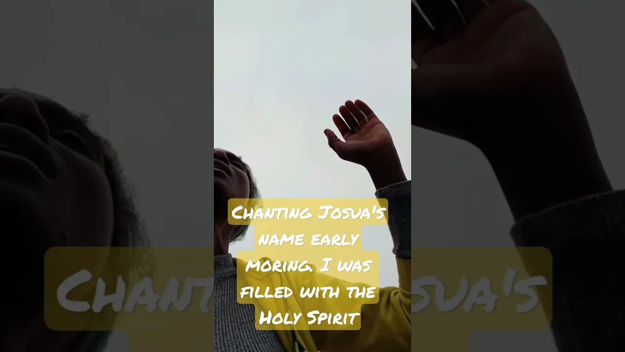 Chanting Joshua's Name! #propheticword #urgent #viral #daphneylysministries #ministry #love #jesus