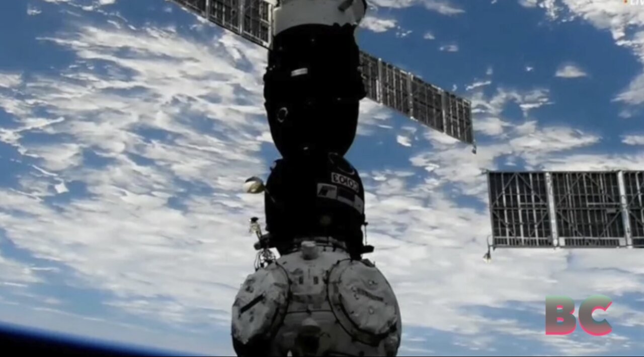 Russian Soyuz brings crew of 3 to the International Space Station