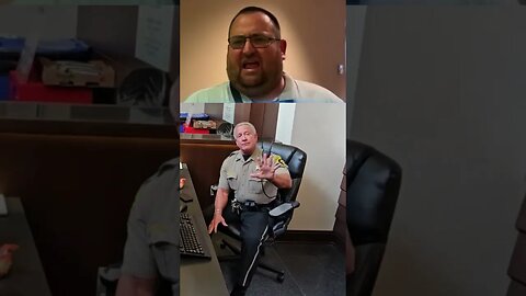 Frauditor RustyBoy Irritates Sheriffs Deputy For Clicks & Views! #shorts