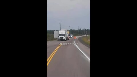 Truck Accident Highway 11 Ontario