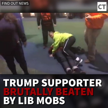 Trump Supporter Beaten Airport