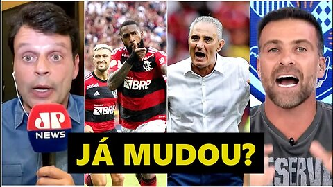 "ISSO NÃO EXISTIA ANTES, cara! DÁ PRA VER que o Flamengo com o Tite..." 1 a 0 no Vasco é ELOGIADO!