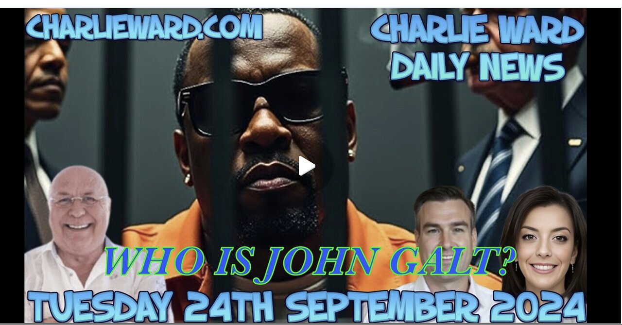 CHARLIE WARD DAILY NEWS BRIEF-RATS ARE JUMPING OFF DIDDY SHIP OF FOOLS. JGANON