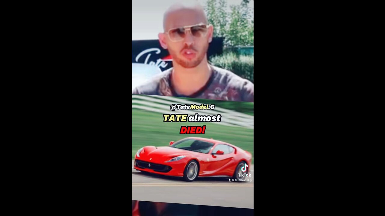 Tate almost died!
