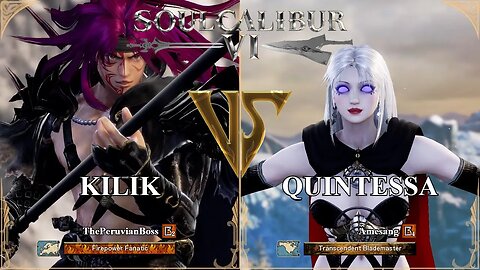 SoulCalibur VI — ThePeruvianBoss (Kilik) VS Amesang (Quintessa) | Xbox Series X Ranked