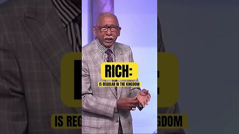 RICH is regular in the kingdom!