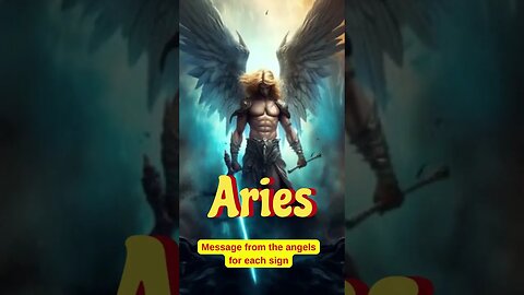 🛑Message from the angels for each sign🙏Aries #shorts