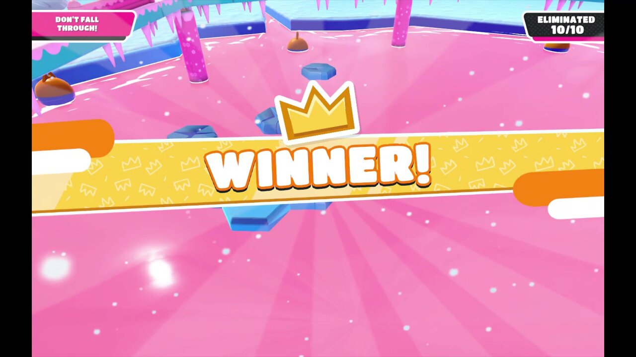 I WON THIN ICE... TWICE!!! (Fall Guys Season Six #45)