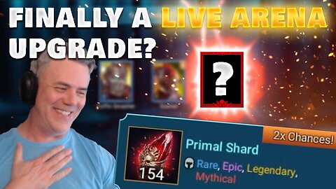 154 Primal Shards for 2x Mythical Chance... Finally Got A Live Arena Upgrade || Raid: Shadow Legends