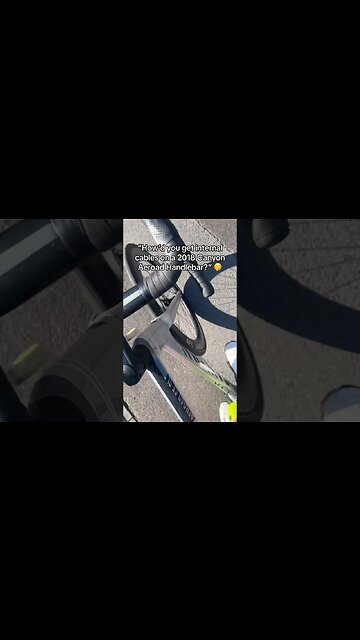Canyon Aeroad Handlebar HACK! Save Watts Go Faster!