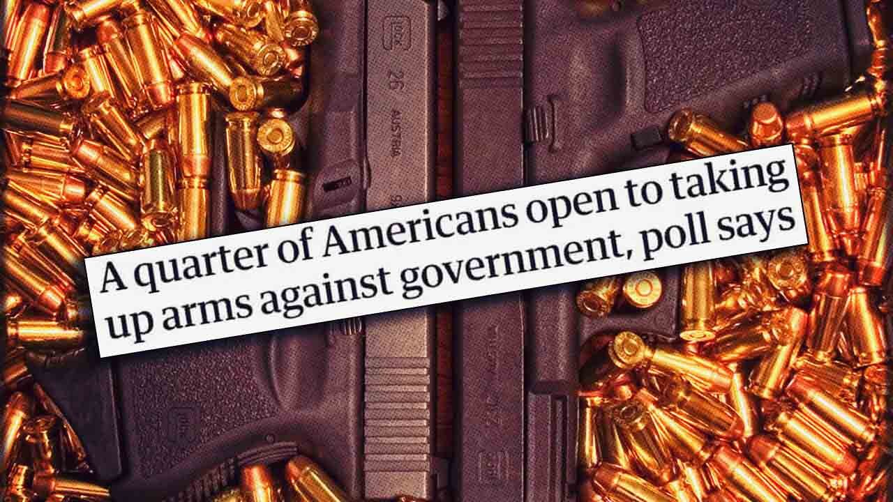 New Poll Reveals Democrats And Republicans Believe They May Need To Take Arms Against Government