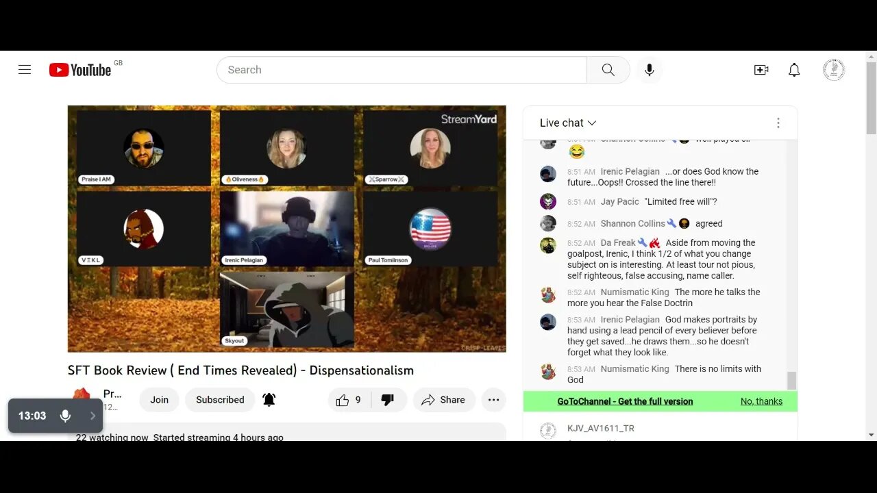 SFT Book Review End Times Revealed Dispensationalism YouTube