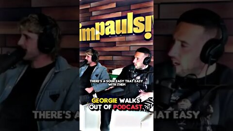 George almost walks out of Logan Paul’s podcast
