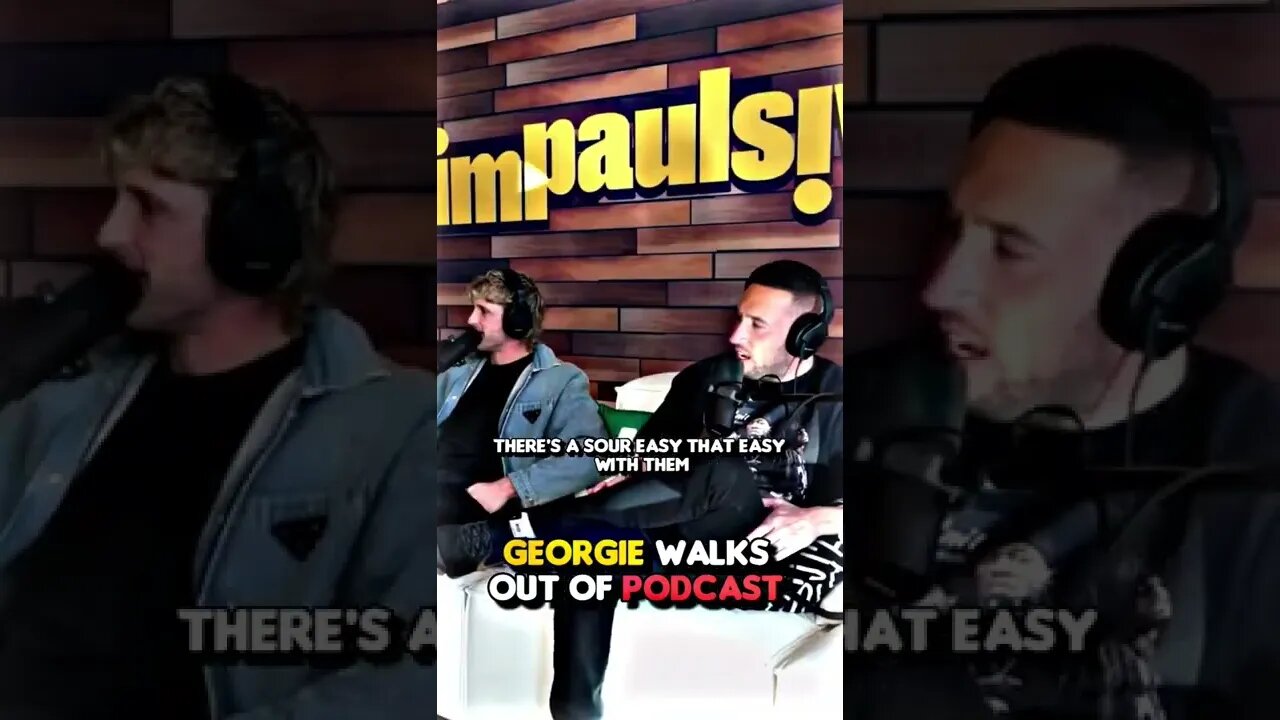 George almost walks out of Logan Paul’s podcast