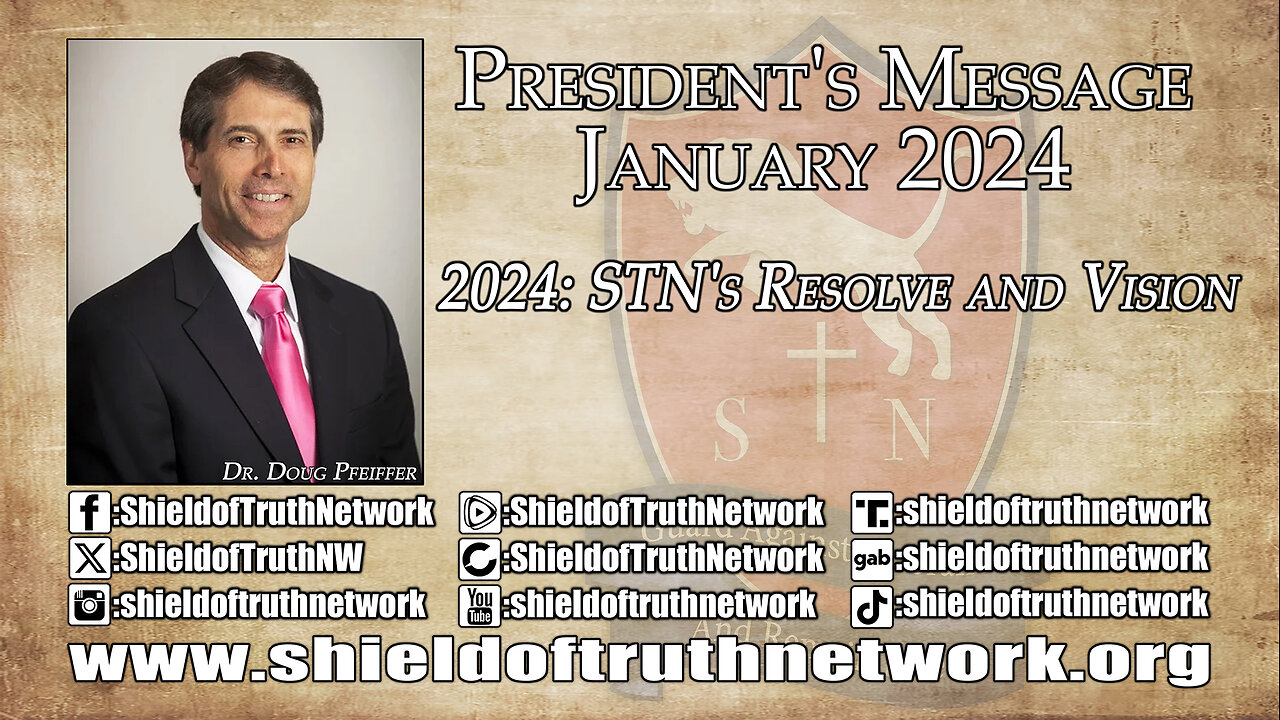 January 2024 President’s Message - 2024: STN's Resolve and Vision