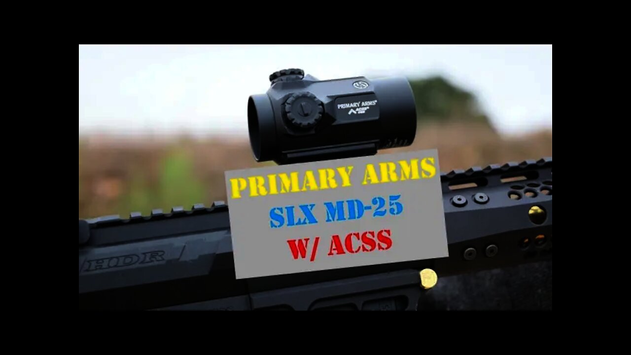 Primary Arms SLx MD-25 (ACSS)