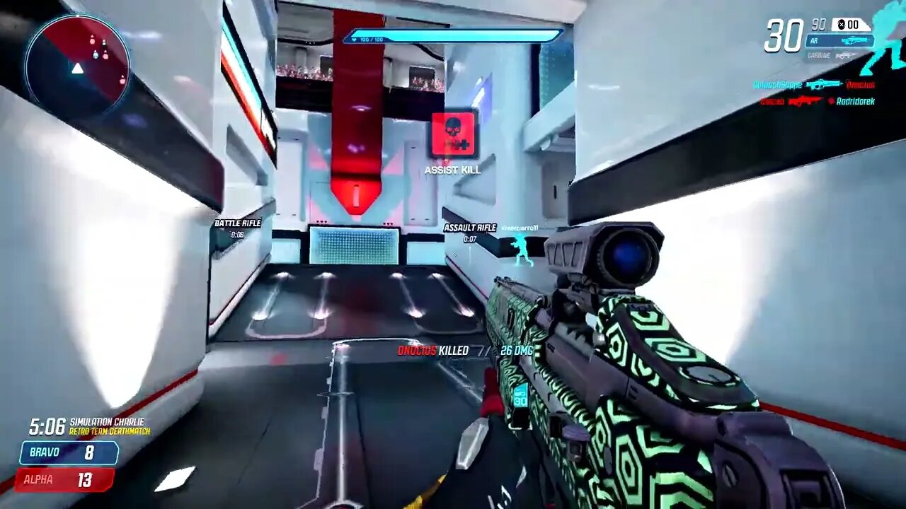 SPLITGATE - Retro Team Deathmatch Gameplay (No Commentary)