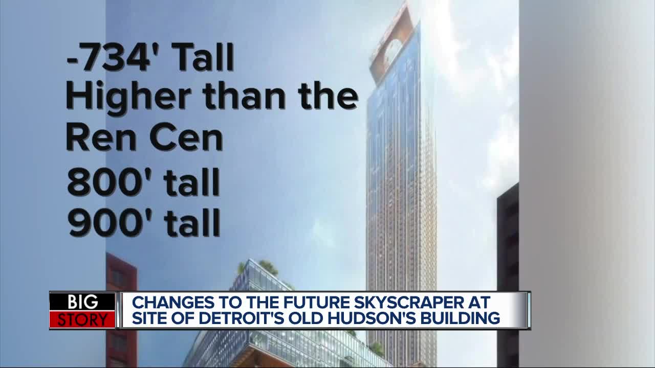 Bedrock says 'Hudson Skyscraper' may not be tallest building in Detroit, Sky Deck has been scrapped