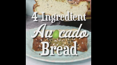 Keto Avocado Bread