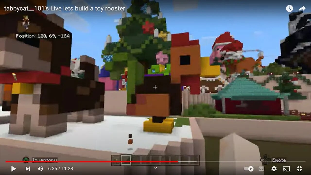 tabbycat__101's Live lets build a toy rooster
