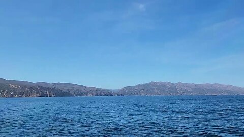 Approaching Channel Islands National Park