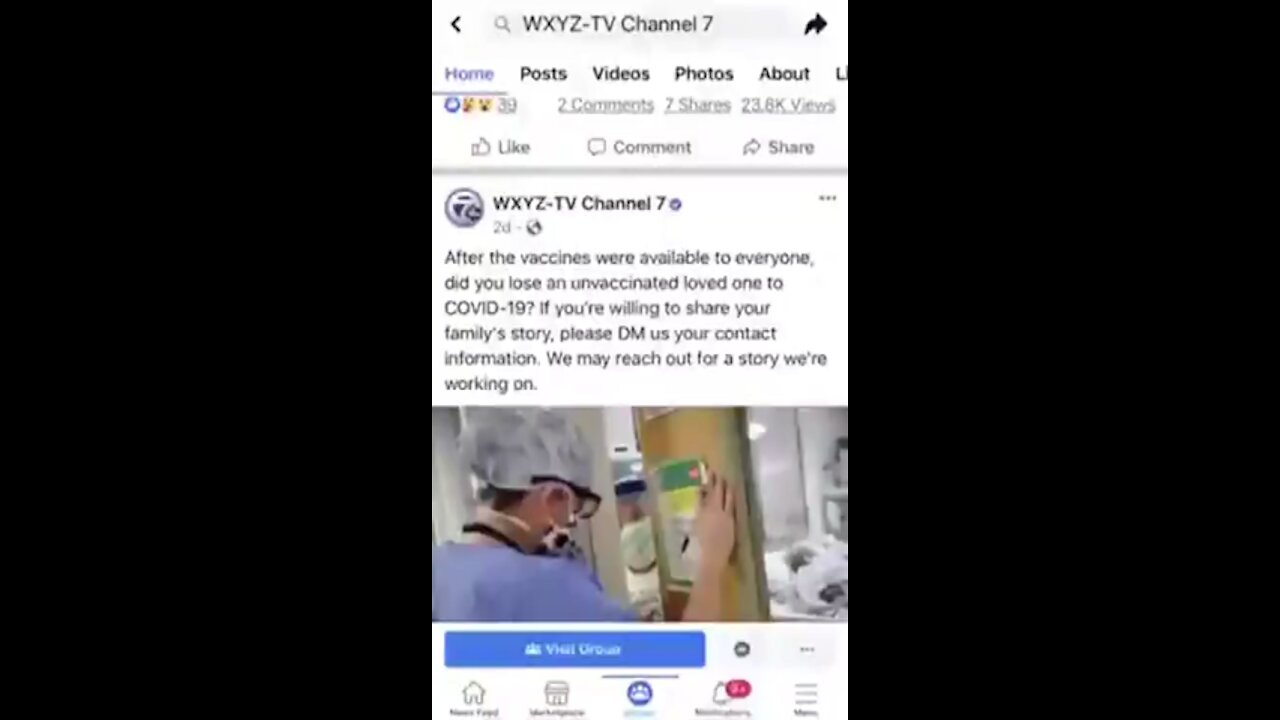 Facebook is losing war! Vax is not safe