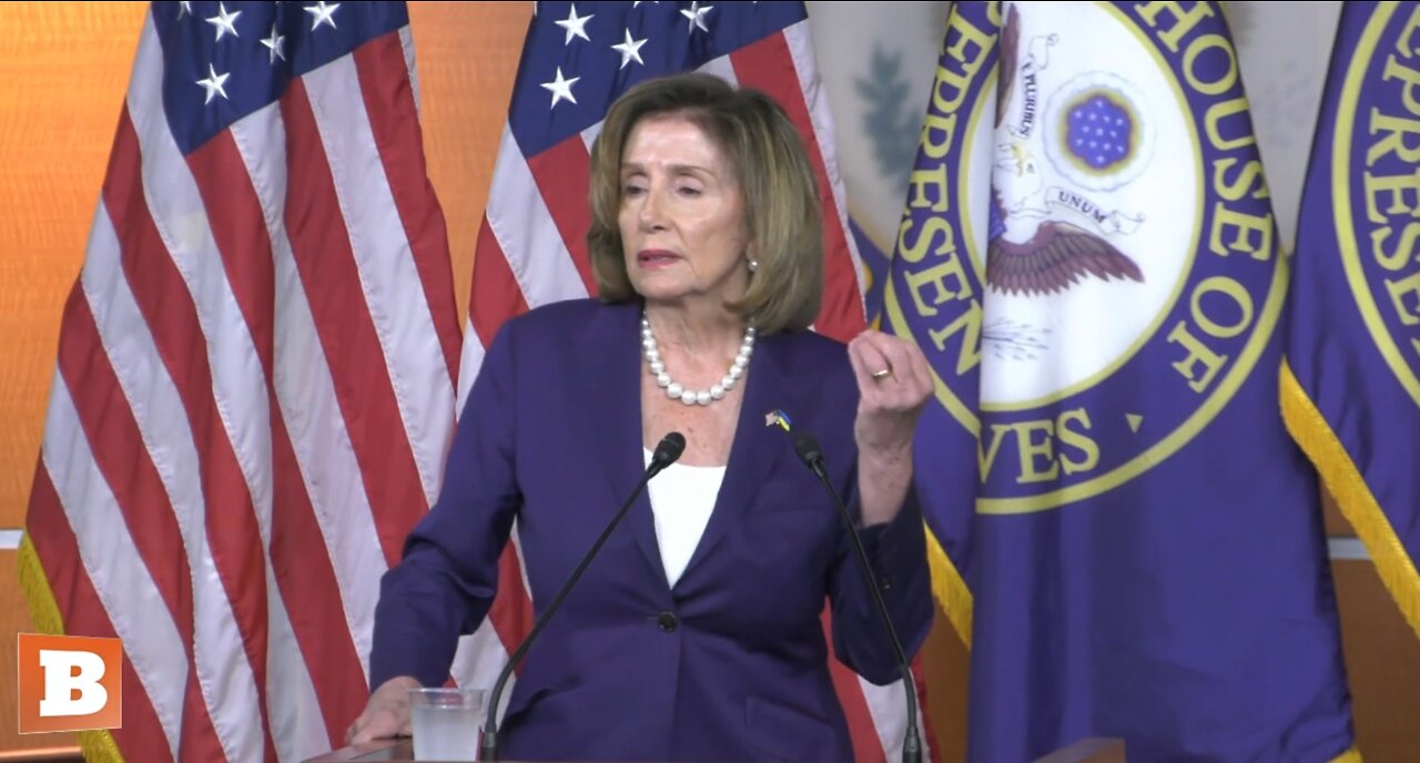 LIVE: Nancy Pelosi holding news conference…
