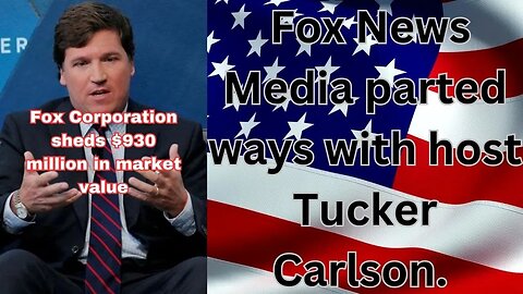 Tucker Carlson Fired & Fox Loses $930 Million🤯