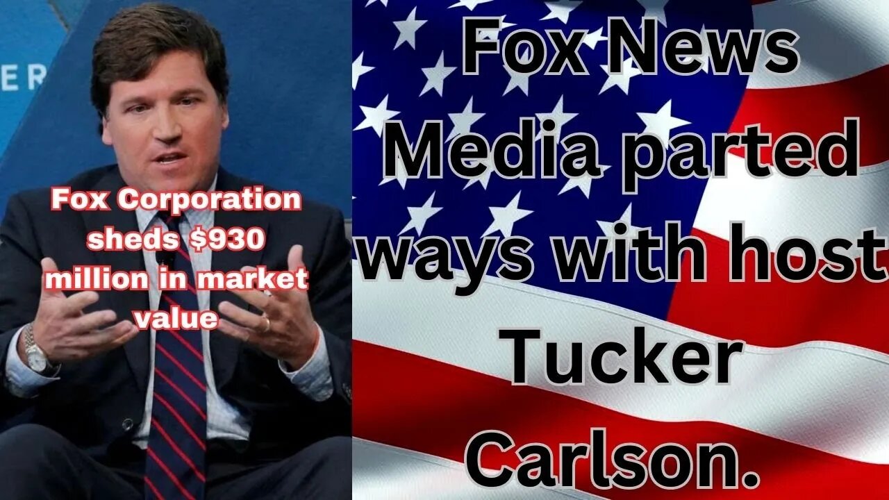 Tucker Carlson Fired & Fox Loses $930 Million🤯