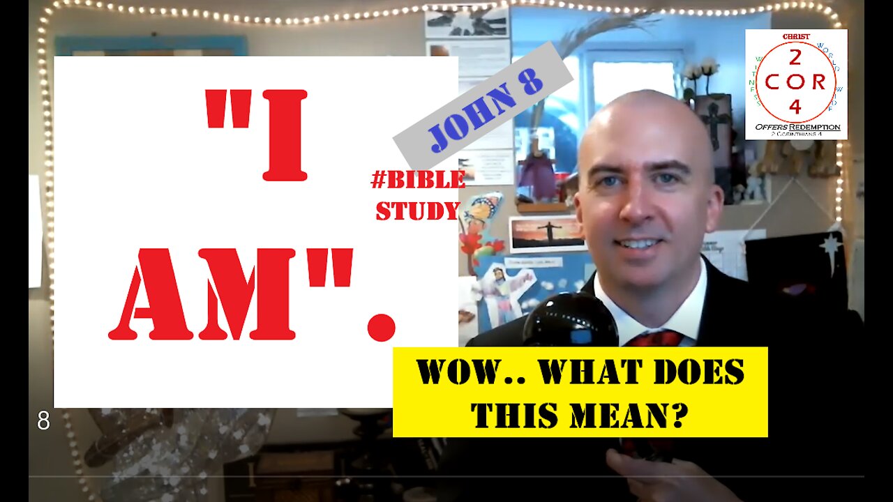 John 8 - "I AM"... what??! (Bible Study) by 2COR4