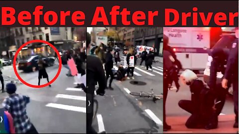 BLM Protesters Attack Car; Get Run Over In NYC. 6 Injured