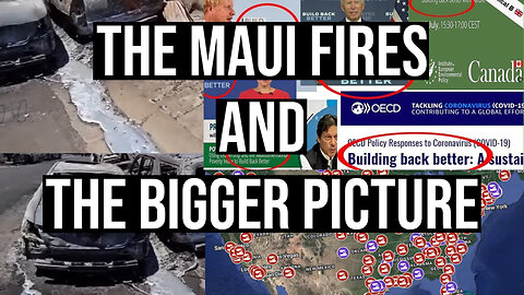 THE MAUI FIRES AND THE BIGGER PICTURE