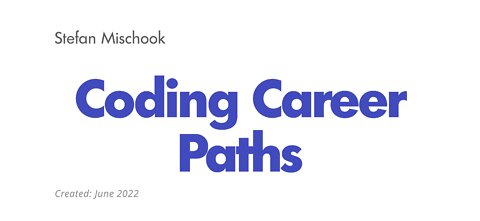 CODING CAREER PATH 2022