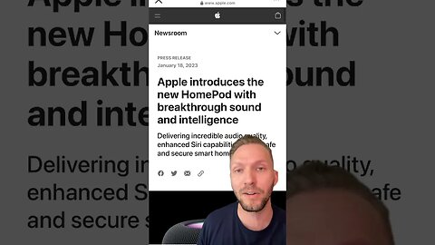 New HomePod Announced!