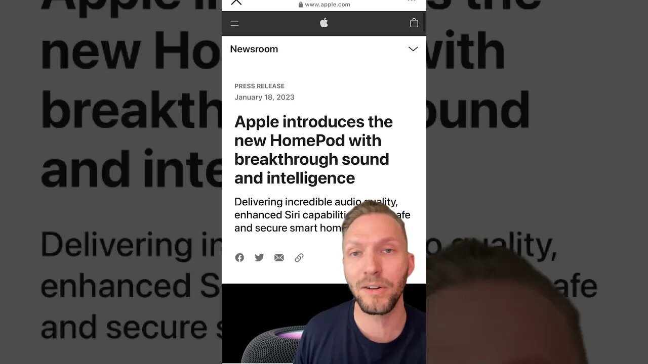 New HomePod Announced!