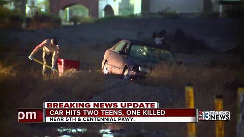 Teen killed, another injured after car loses control