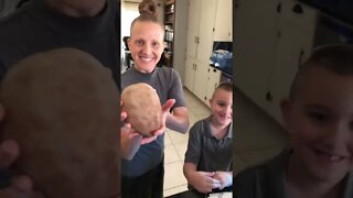 She almost dropped the DINOSAUR EGG 🦖🥚👀 #shorts #trending #viral #tiktok