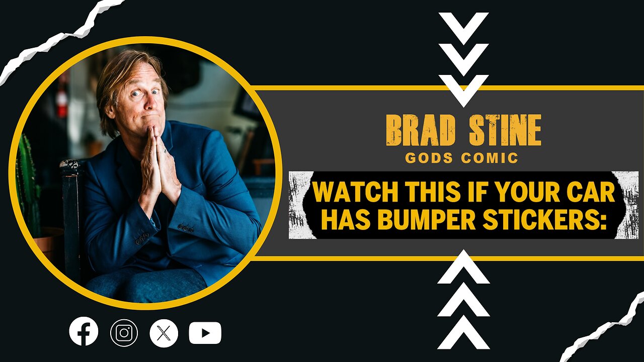 Watch This If Your Car Has Bumper Stickers: