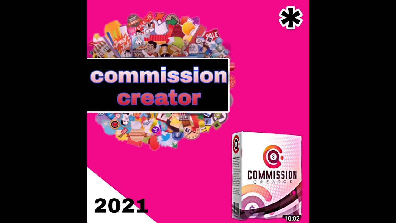 Commission creator review with affiliate link