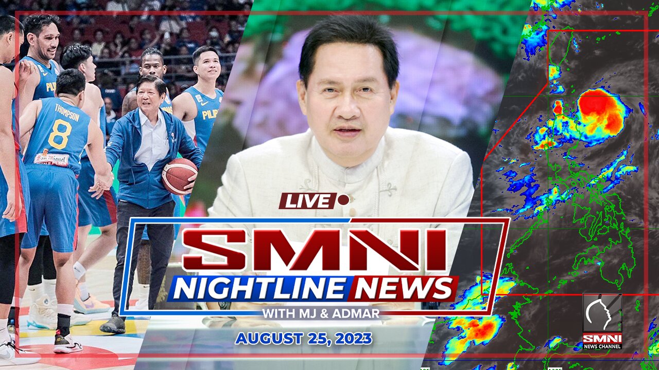 LIVE: SMNI Nightline News with Admar Vilando & Jade Calabroso | August 25, 2023