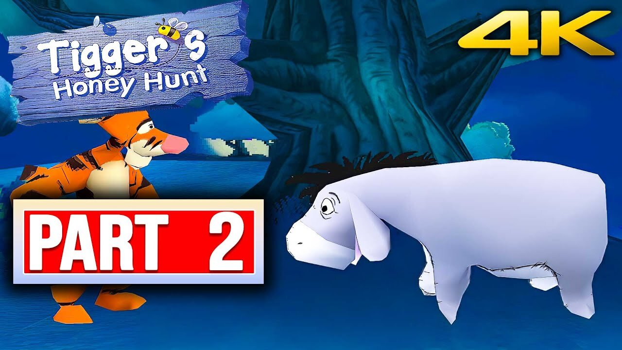 Tigger's Honey Hunt - Night Tale ¦ Walkthrough PART 2 No Commentary [4K 60FPS]