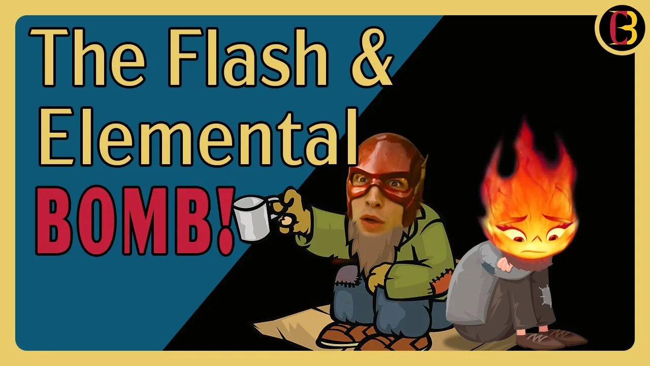 The Flash and Elemental Bomb | Disney & DC In Trouble