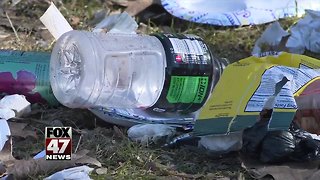 Trash creating eyesore at local park