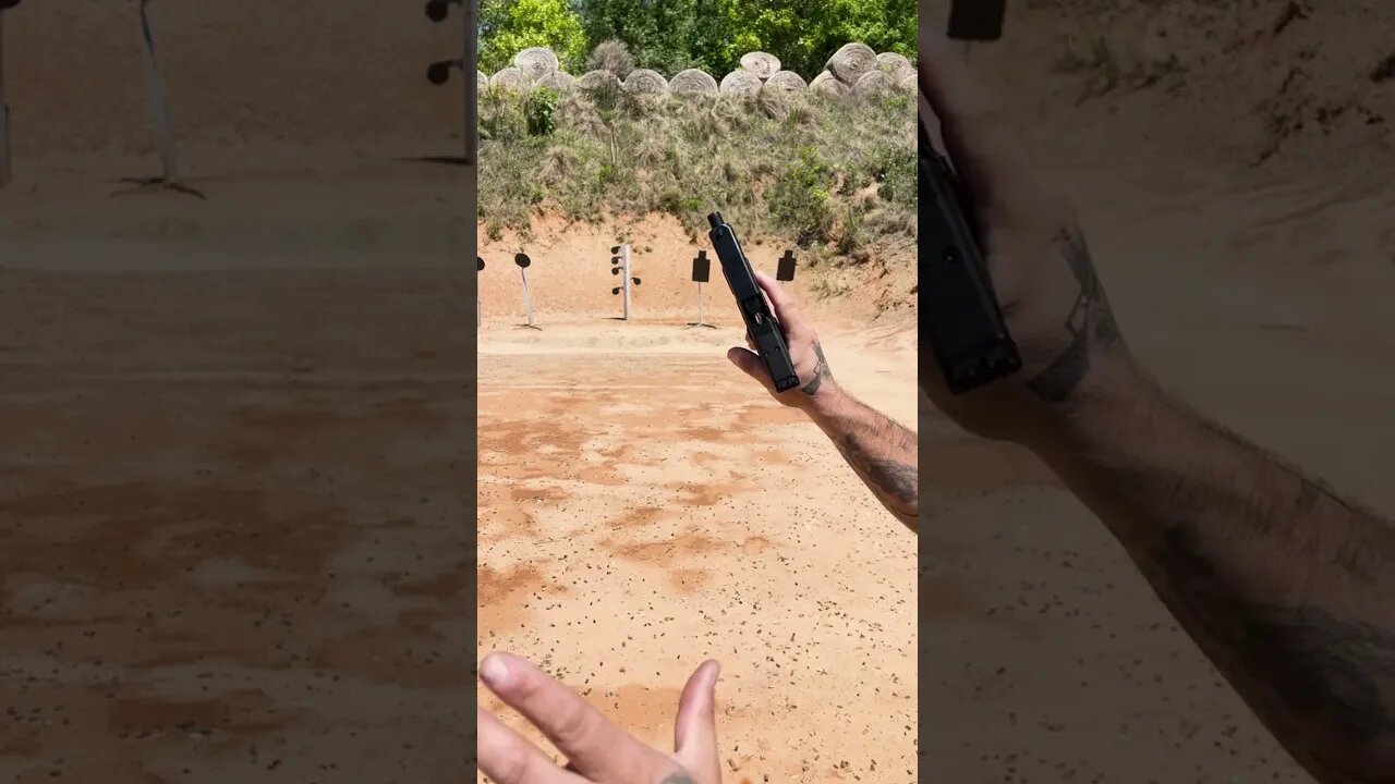 Glock 47 First Shots & Issues #youtubeshorts #shorts