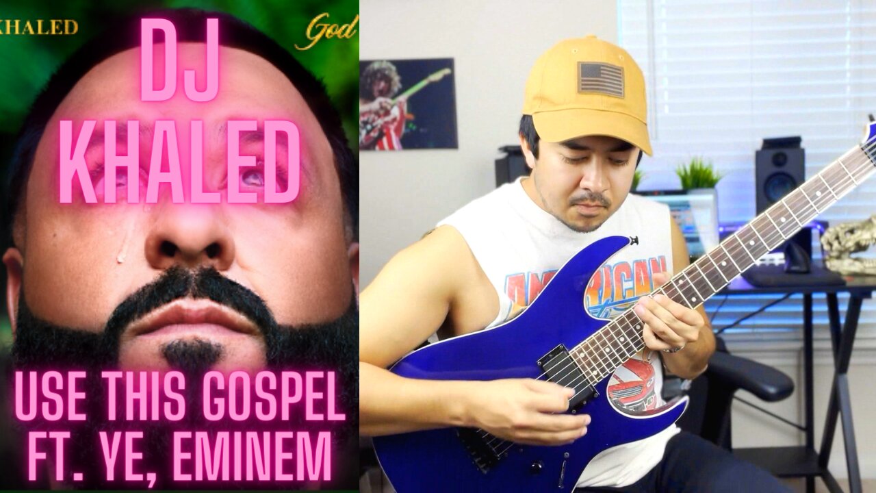 DJ Khaled - USE THIS GOSPEL ft. Kanye West, Eminem (ELECTRIC GUITAR)